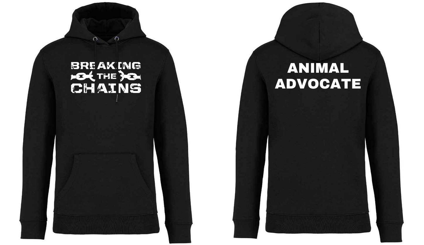 Breaking The Chains: Animal Advocate Unisex Hoodie