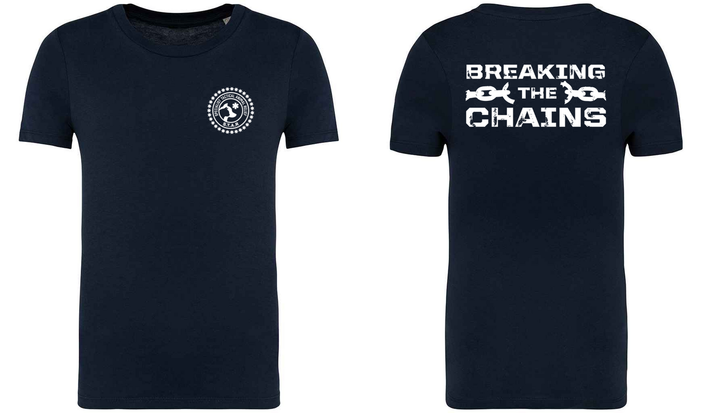 Breaking The Chains / S.T.A.R Logo Kids T-Shirt