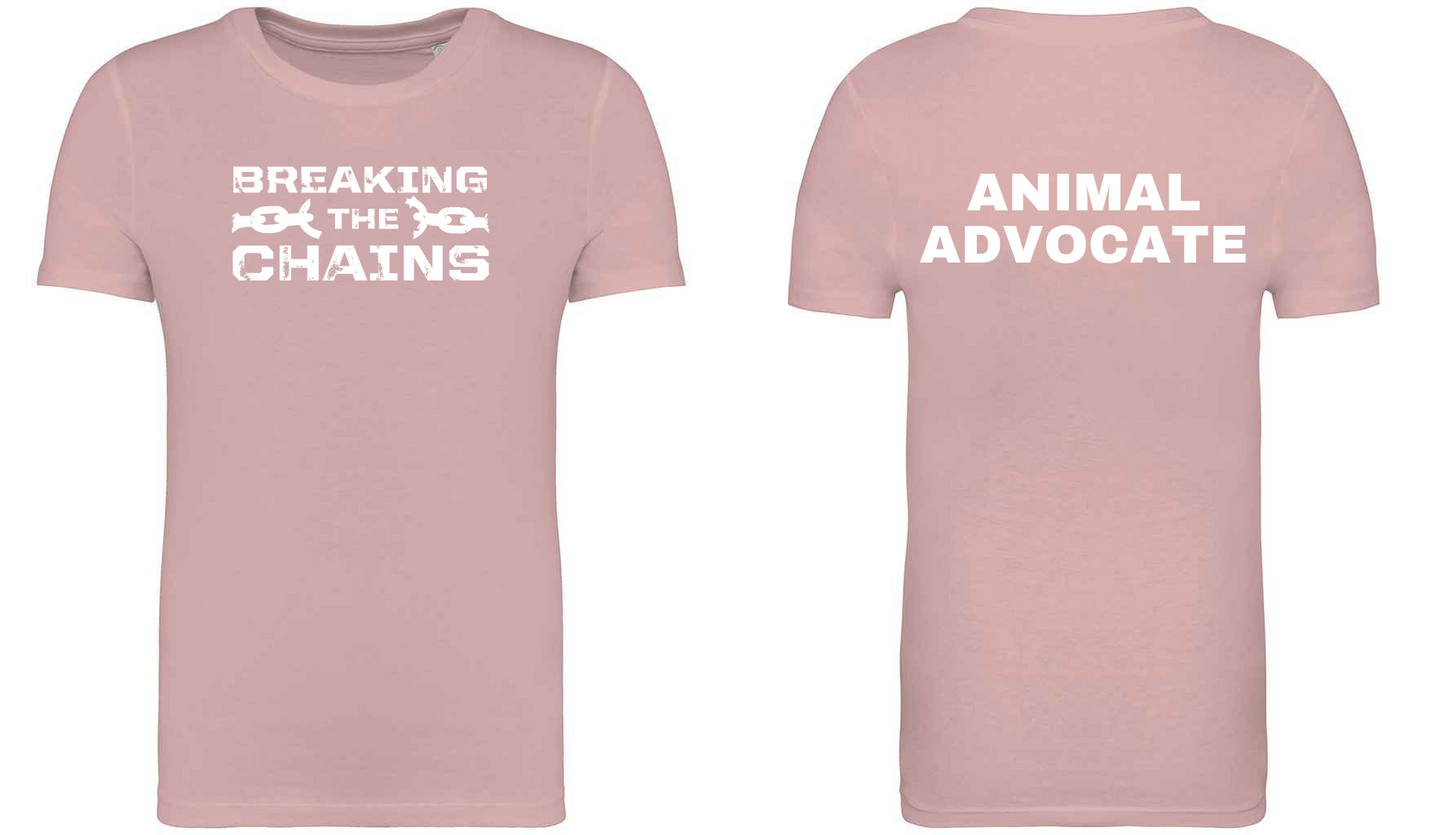 Breaking The Chains: Animal Advocate Kids T-Shirt