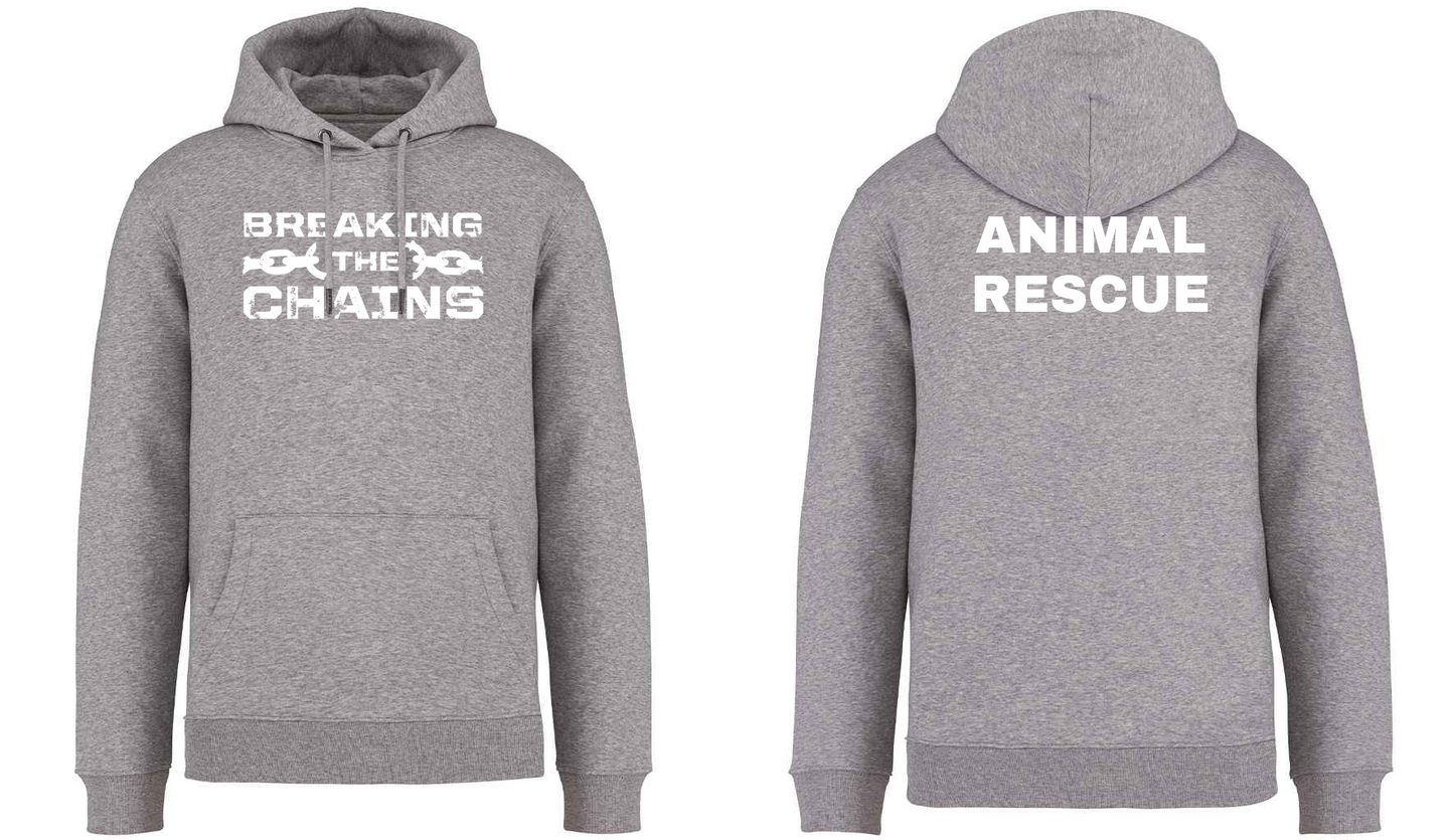 Breaking The Chains: Animal Rescue Kids Hoodie