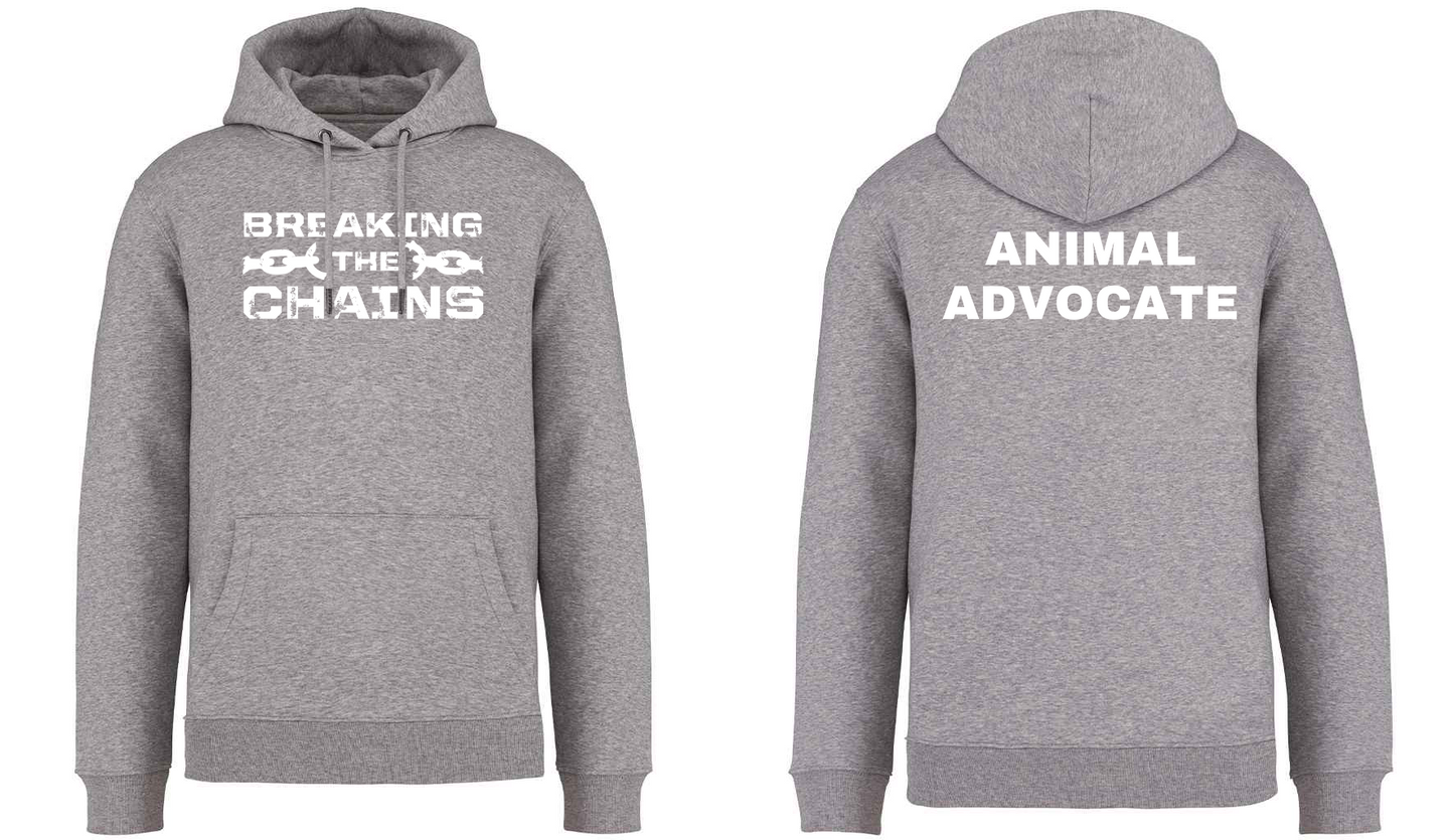 Breaking The Chains: Animal Advocate Kids Hoodie