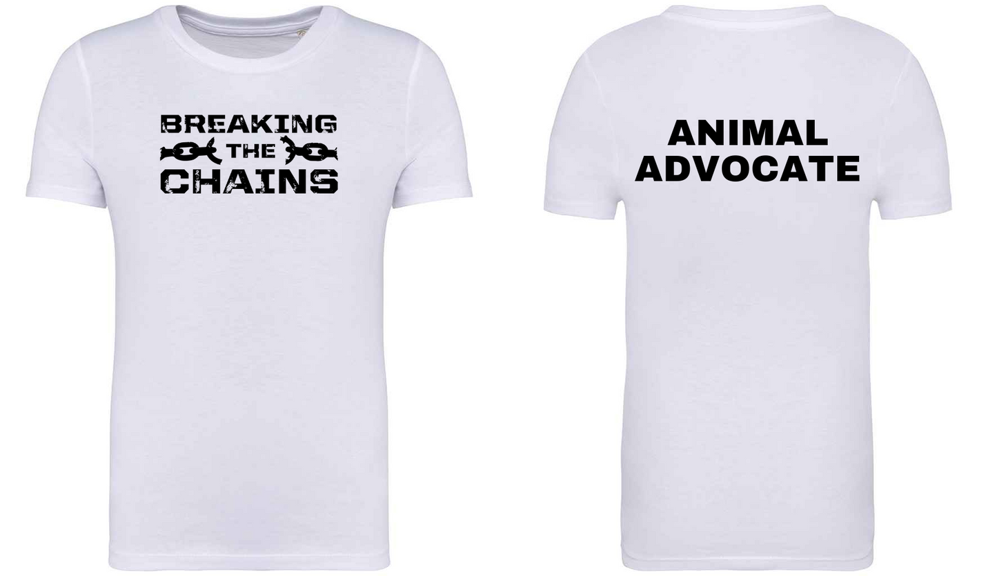 Breaking The Chains: Animal Advocate Kids T-Shirt