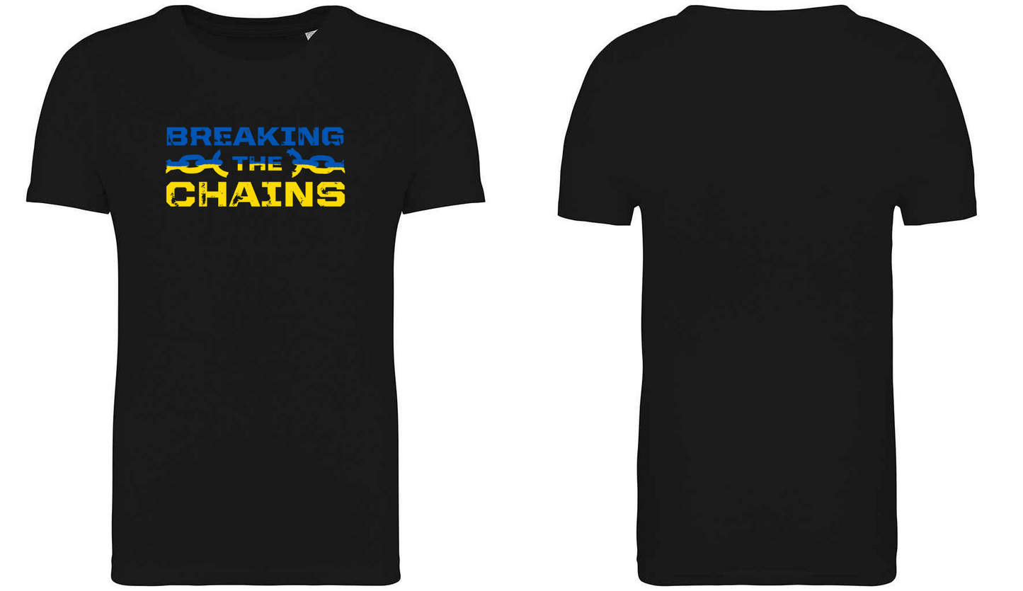 Ukraine Breaking The Chains Kids T-Shirt