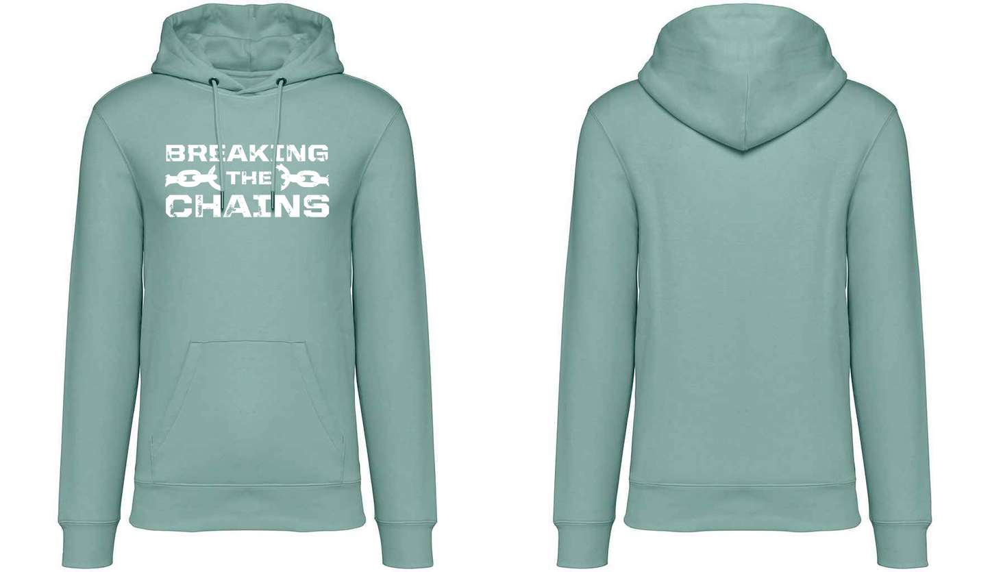 Breaking The Chains Front Logo Unisex Hoodie