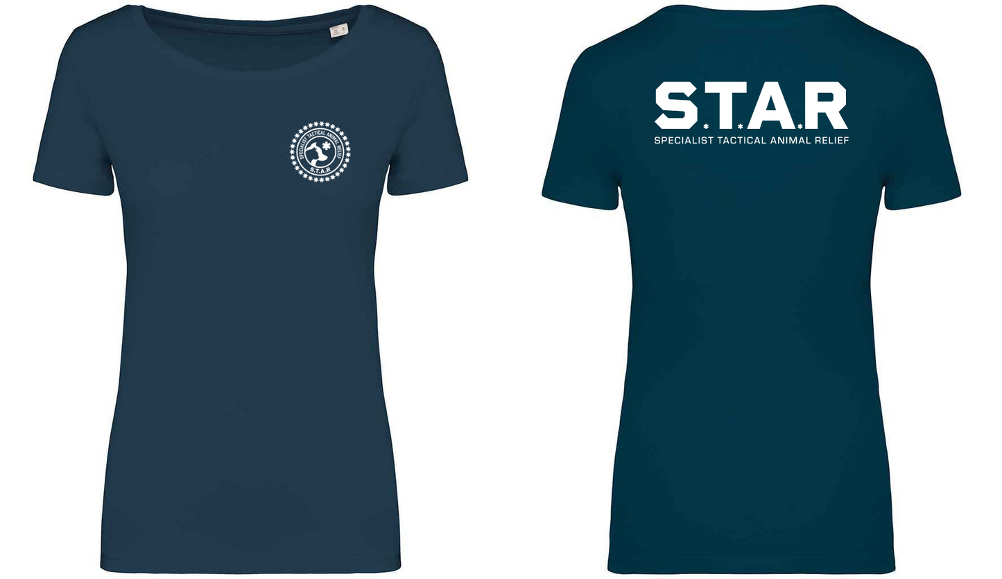 S.T.A.R Print and Logo Ladies T-Shirt