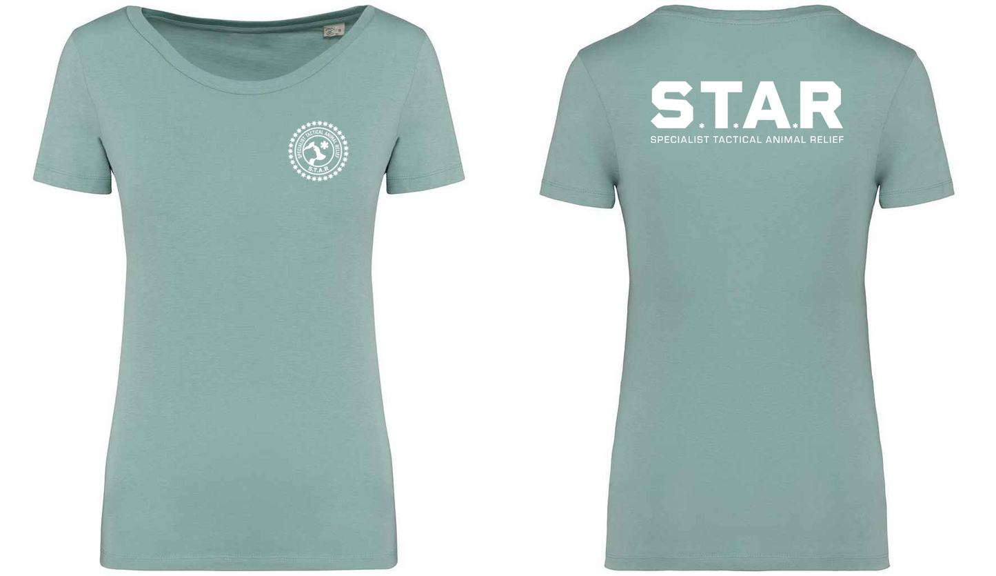 S.T.A.R Print and Logo Ladies T-Shirt