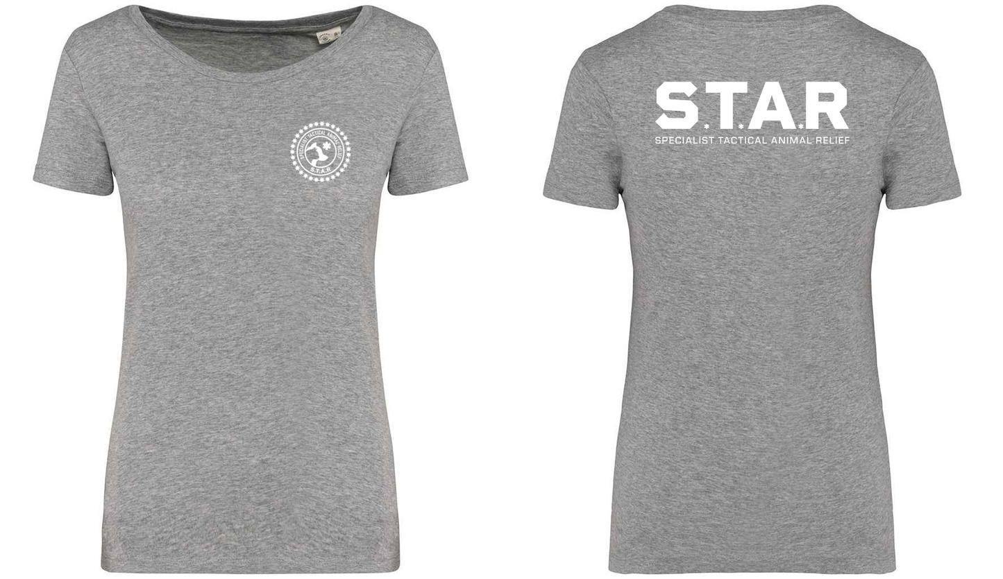 S.T.A.R Print and Logo Ladies T-Shirt