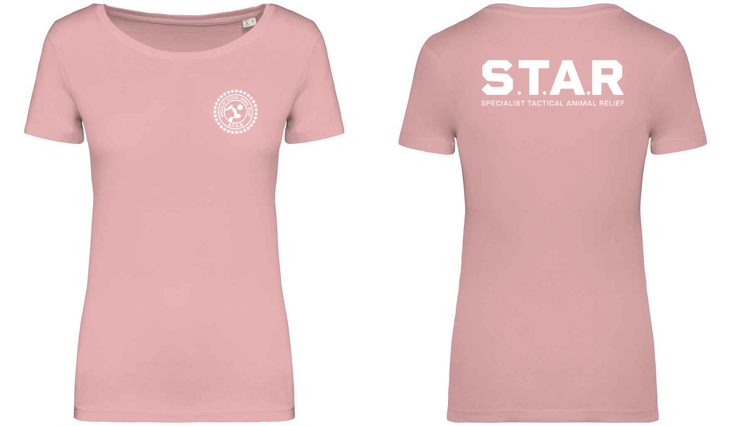 S.T.A.R Print and Logo Ladies T-Shirt