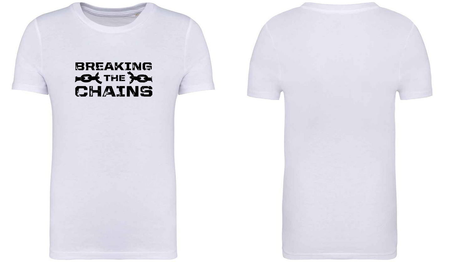 Breaking The Chains Front Logo Kids T-Shirt