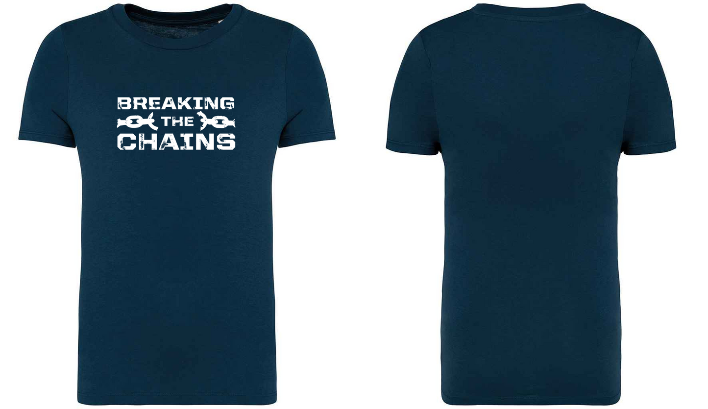 Breaking The Chains Front Logo Kids T-Shirt