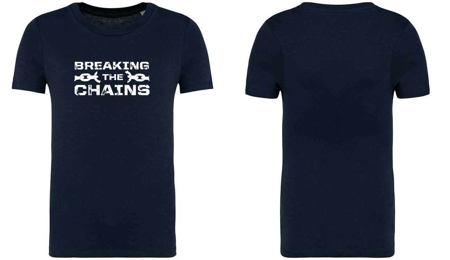 Breaking The Chains Front Logo Kids T-Shirt