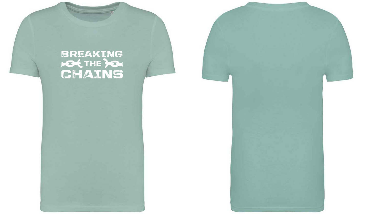 Breaking The Chains Front Logo Kids T-Shirt