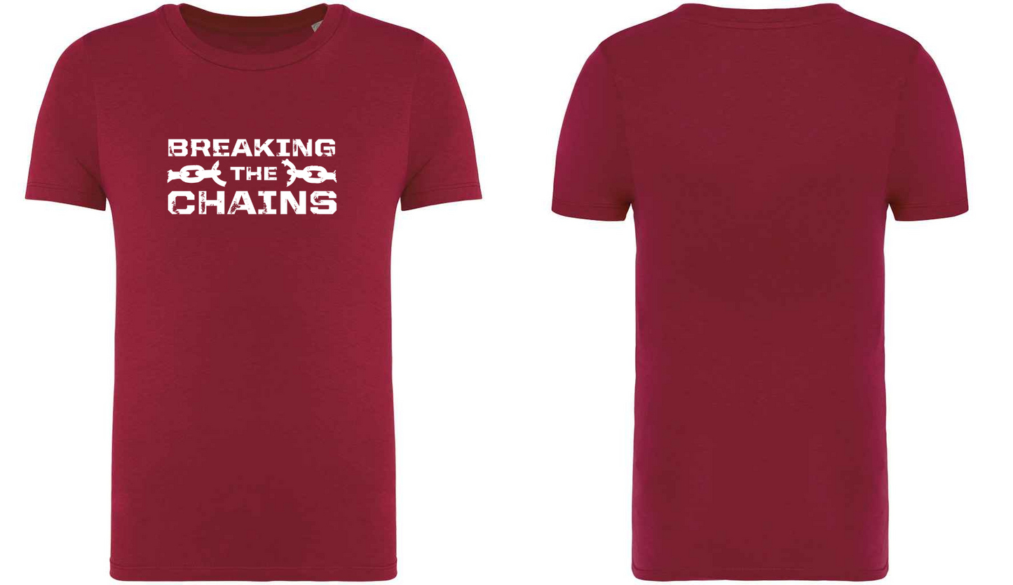 Breaking The Chains Front Logo Kids T-Shirt