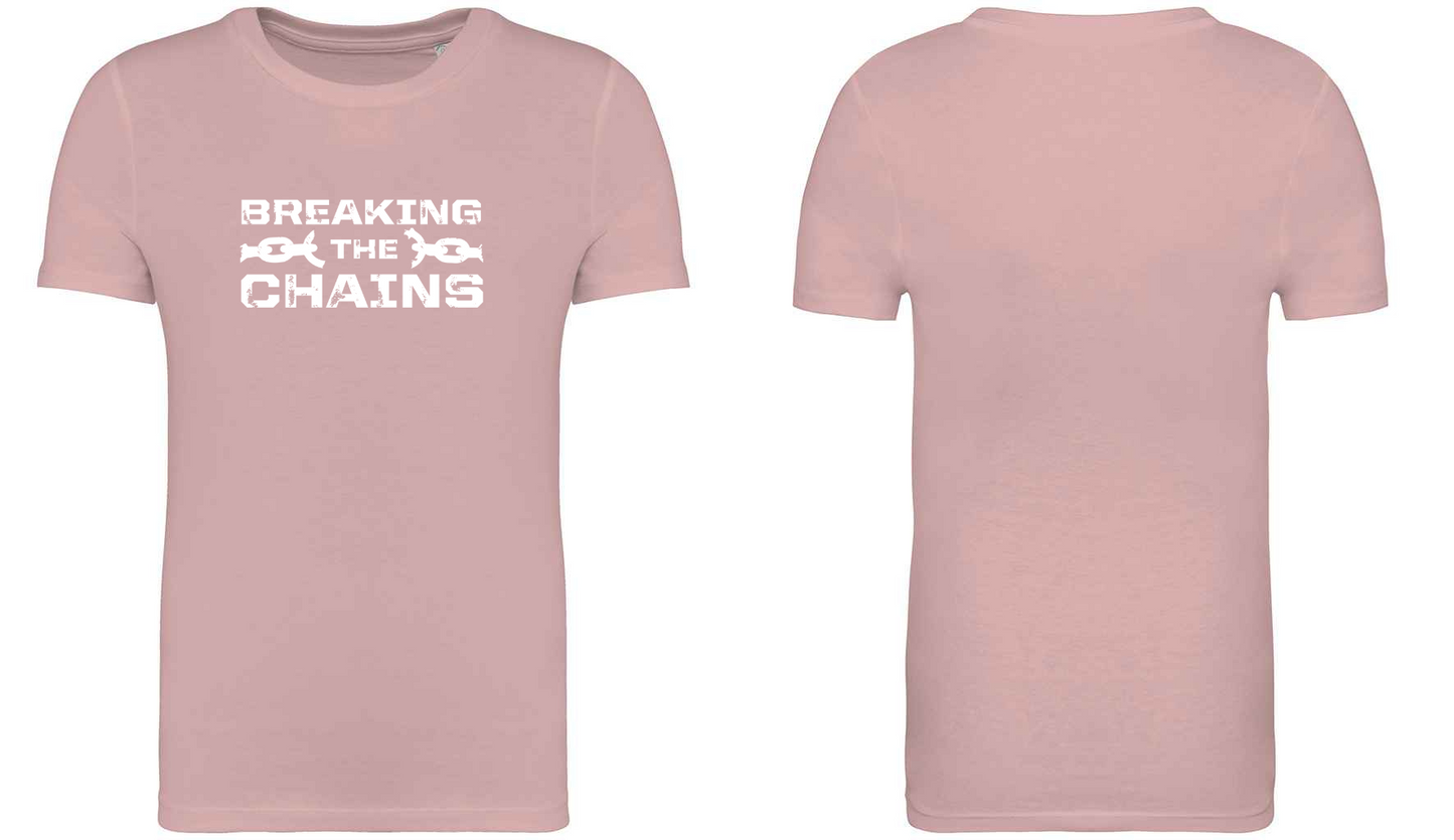 Breaking The Chains Front Logo Kids T-Shirt