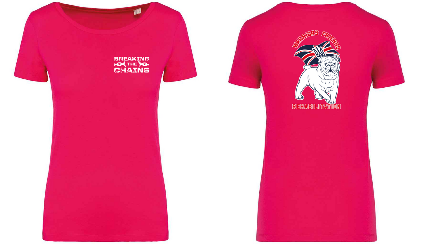 Warriors Friends / Breaking The Chains Ladies T-Shirt